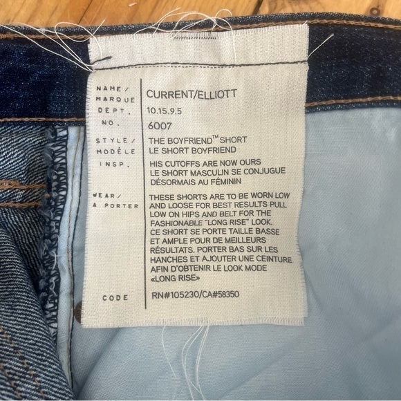 Current / Elliott the boyfriend short , sz 30 - Picture 11 of 12